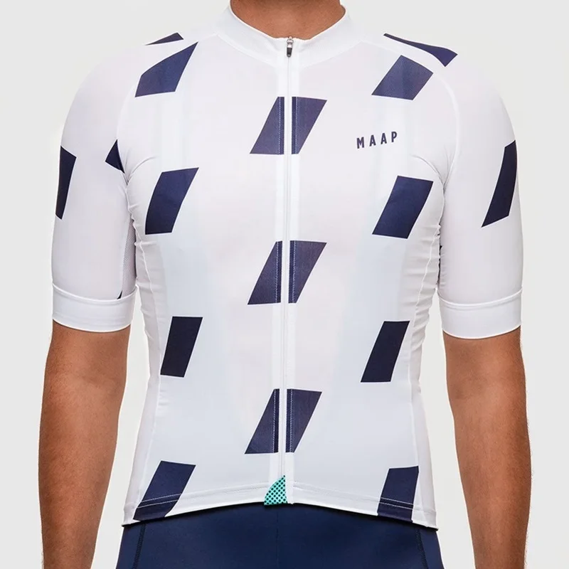 14 MAAP new arrival simple ventilation thin Cycling Jerseys Summer bike riding clothing tops quick dry camisetas de ciclismo - Цвет: 14