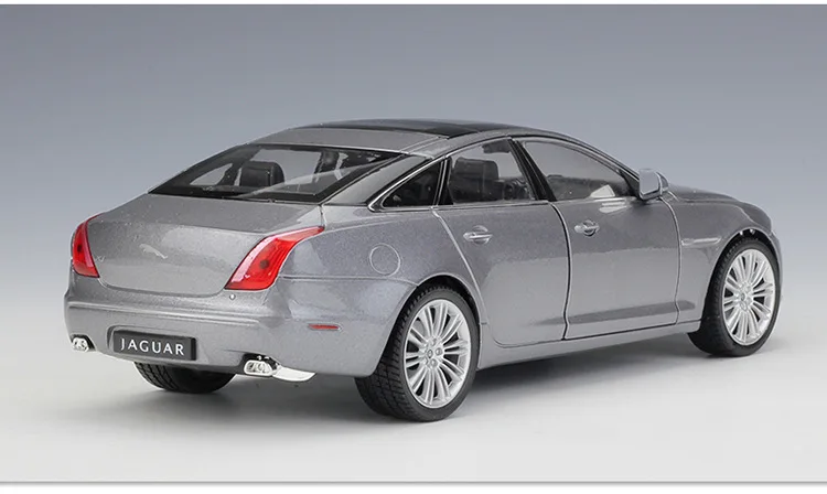 WELLY 1:24 литая под давлением модель автомобиля JAGUAR XJ Металлический Игрушечный Автомобиль сплав JAGUAR классический автомобиль детские игрушки Подарочная коллекция автомобилей