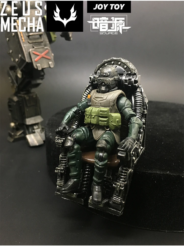 1/27 JOYTOY фигурка черная ZEUS мех Коллекционная модель подарок на день рождения