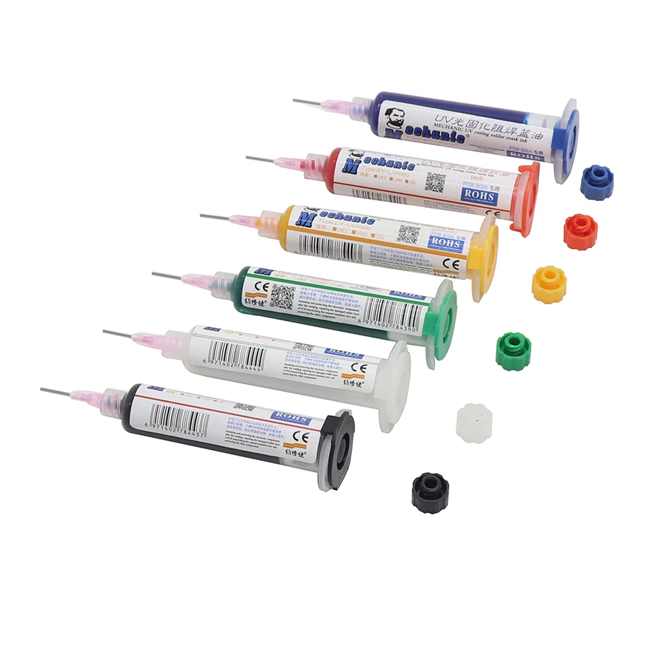 Mechanical solder mask ink UV curing ink PCB circuit board protection ink BGA solder paste