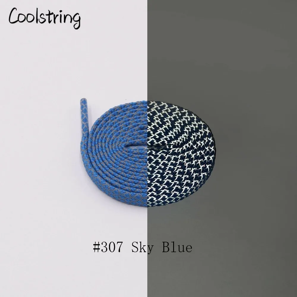 Официальный coolstring на плоской подошве 3M светоотражающие ночного бега Шнурки Кроссовки для бега полые защитные шнурки для Баскетбольная обувь 350 сапоги