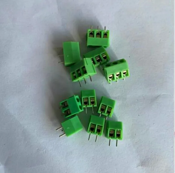 40pcs 3 Pin KF350 Screw Terminal Block Connector 3.5mm Pitch 300V 10A KF350-3p