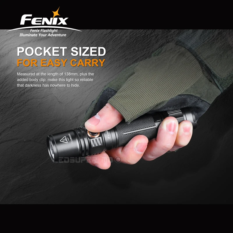 Высокая производительность Fenix PD35 V2.0 Cree XP-L HI V3 светодиодный тактический фонарь для военных/Изучение/аварийного освещения