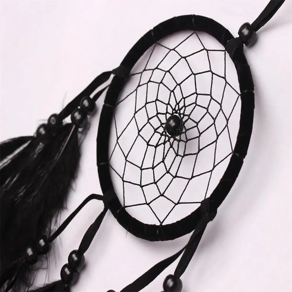 New Wind Chimes Handmade Indian Dream Catcher Net with Feathers 55 Cm Wall Hanging Dreamcatcher Craft Gift Home Decoration | Дом и сад