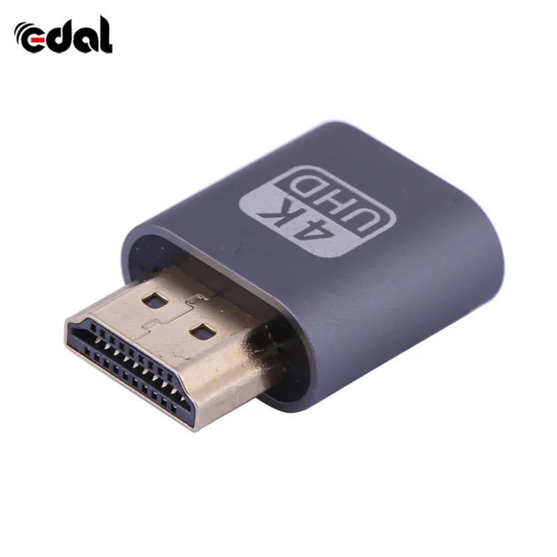 VGA адаптер виртуального дисплея HDMI 1 4 DDC EDID пустышка штепсельная вилка без головы