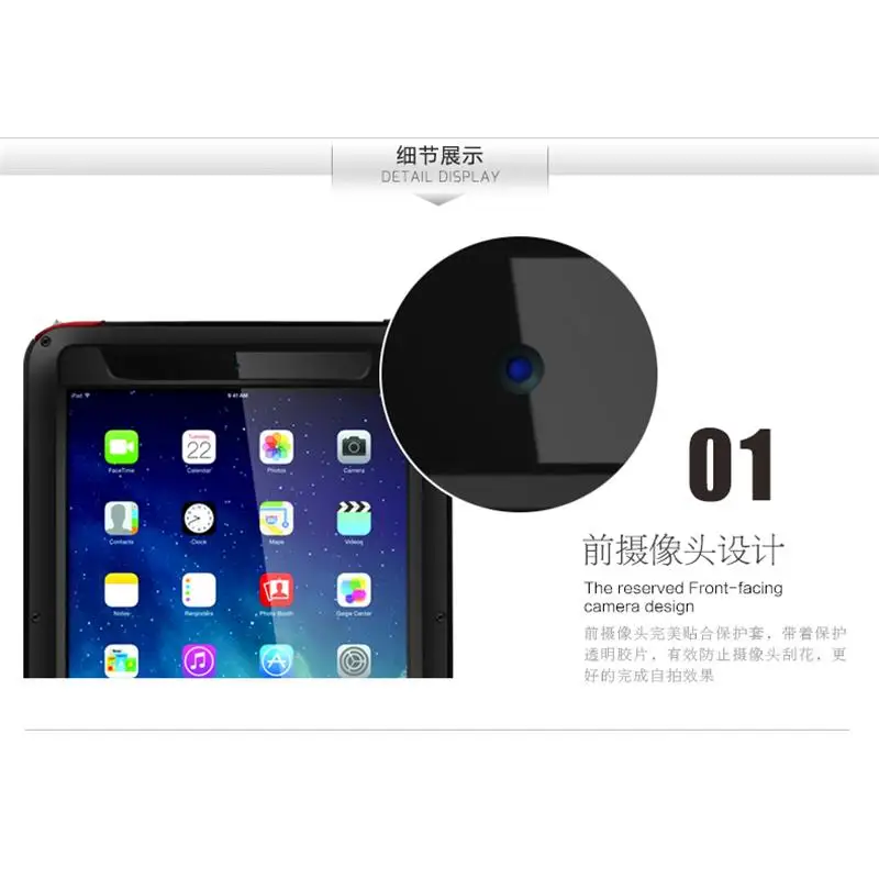 Защитный чехол XSKEMP водонепроницаемый для iPad Air 5 9 7 A1474 A1475 A1476 чехлы корпус защита