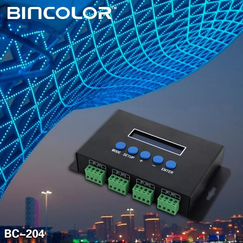 Контроллер светодиодного освещения Artnet Ethernet к SPI/DMX pixel лампа контроллер выходной