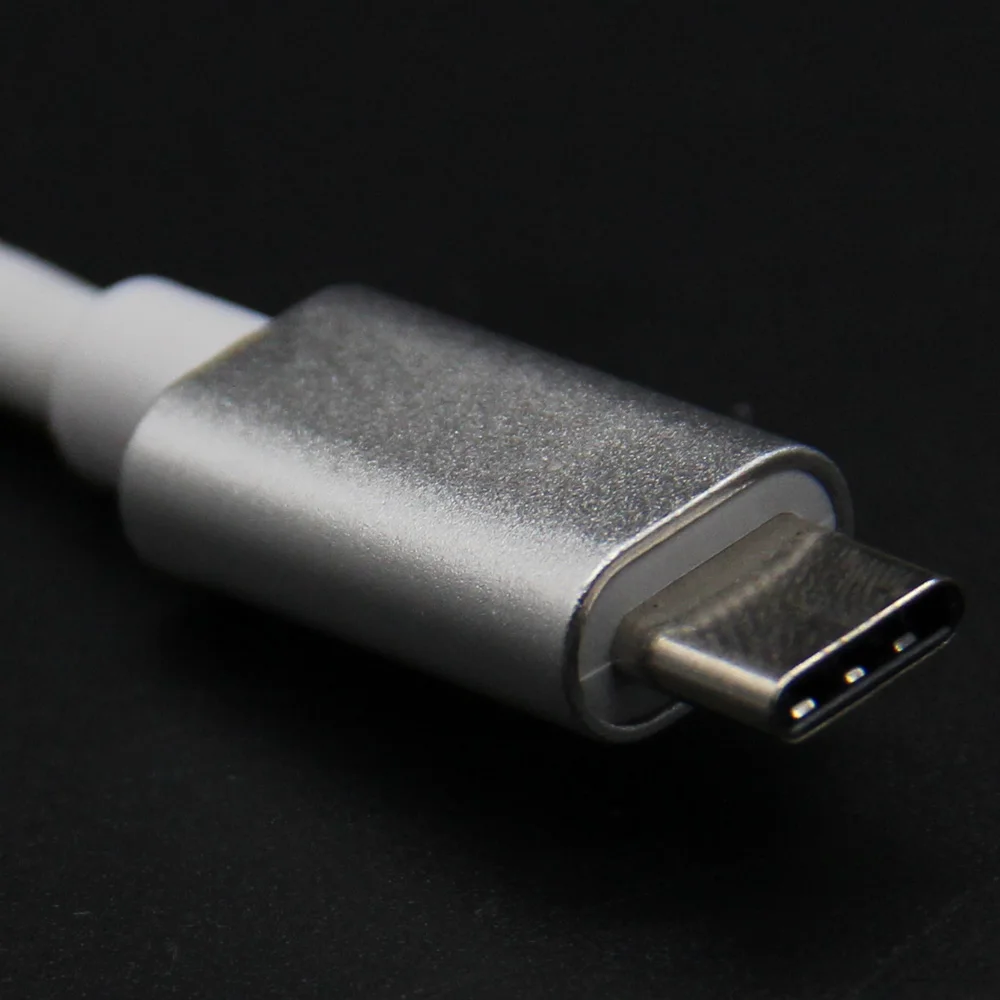 USB-C к VGA адаптер Аудио Видео кабель папа женскому USB 3 1 Type-C 4K HD для Macbook Chromebook