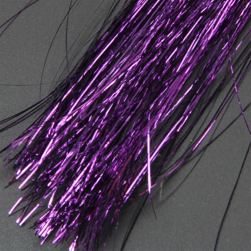 39 мешков Flashabou муха связывая Материал вспышка голографическая приманка для