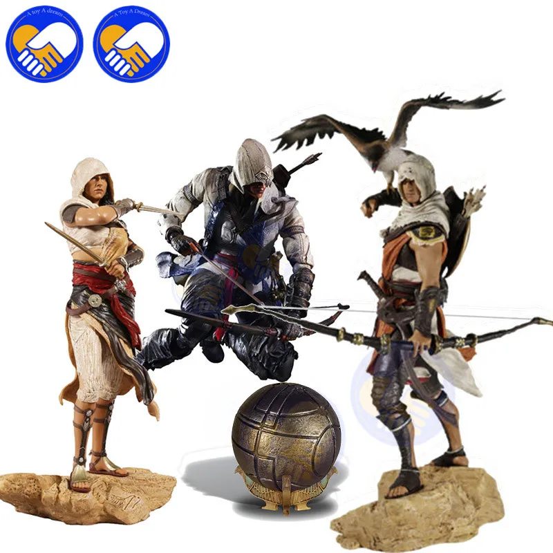 Новые аниме игрушки AC 3 Connor Kenway Haytham ПВХ фигурка черный флаг Эдварда кенвей и т. д.