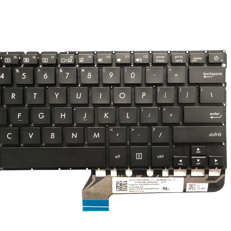 Новая клавиатура для ноутбука US ASUS UX430 UX430U UX430UA UX430UQ с клавиатурой подсветкой 9z.