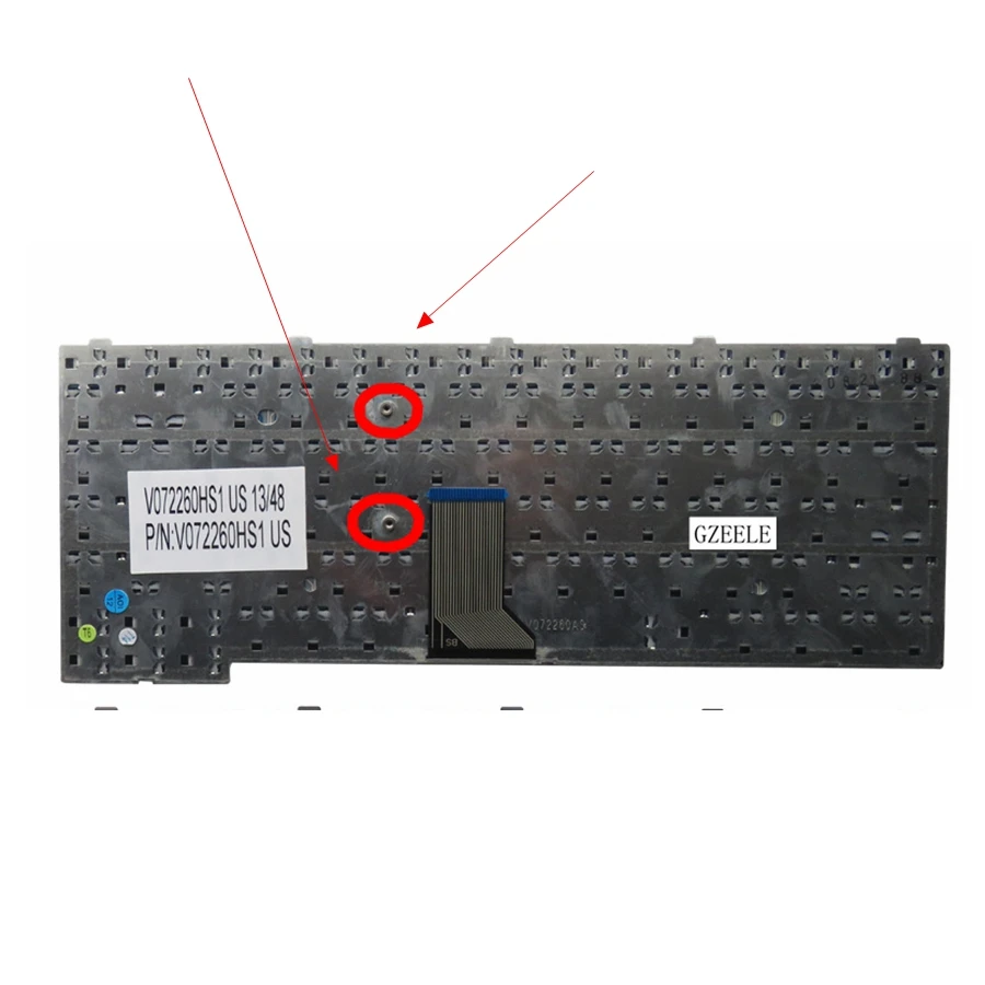 Клавиатура для ноутбука GZEELE Русская клавиатура SAMSUNG R70 R510 R560 P510 P560 P500 R508 RU черная