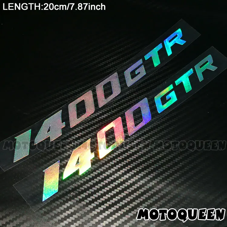 

Motorcycle Reflective Tank Pads Fairing Stickers Decals for Kawasaki ZX-RR VERSYS 1400GTR Z300 Z1000 Z750 ZZR600 ZZR1400 ZXR750