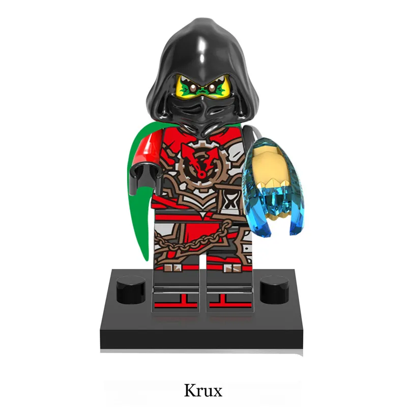 8 шт./лот Kai/Krux/Samurai X/NYA мини ниндзя рисунок цифры строительные блоки совместимые с