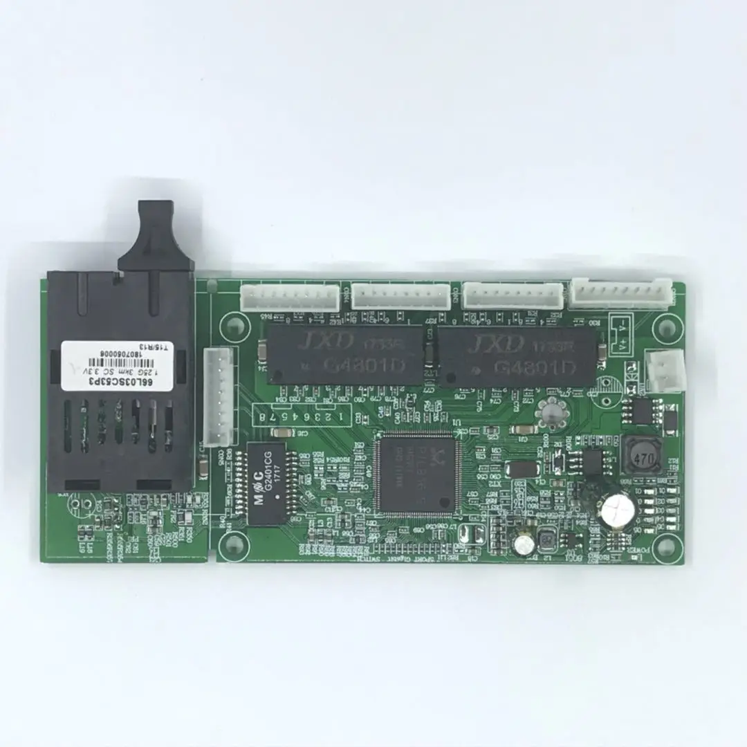 Коммутатор Ethernet 5 портов полный гигабитный волоконно оптический коммутатор 1