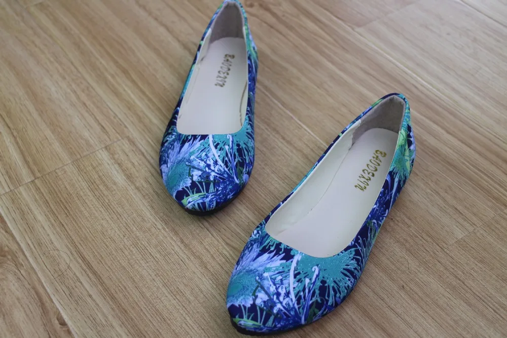 2018 Hot SaleFashion Women Comfortable Flat Single Shoes Casual of Sweet multicolor Work | Обувь