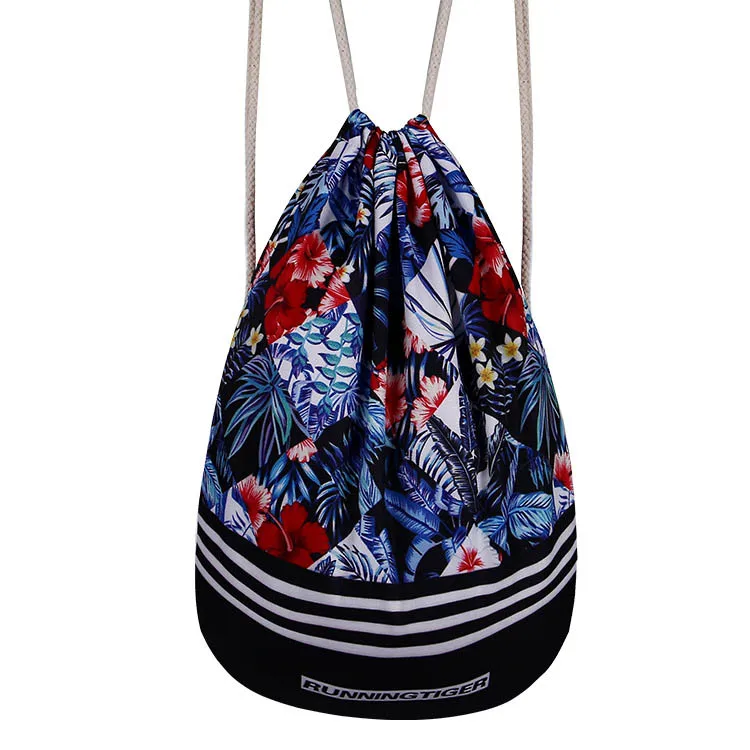 2017 Новый модный рюкзак для мальчиков и девочек с цветочным принтом путешествий