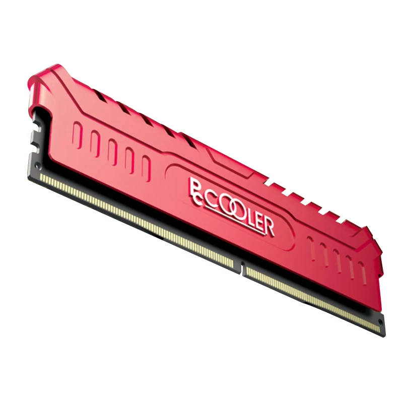 Pccooler ARES 4 ГБ 8 ГБ 16 ГБ 2400 МГц DDR4 CL17 1,2 в для настольных ПК Intel память ram красный черный компьютер памяти геймер DIY