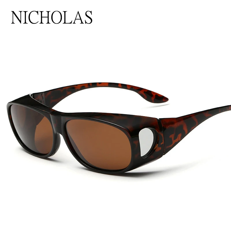 Мужские поляризованные солнцезащитные очки для вождения набор зеркал мужчин