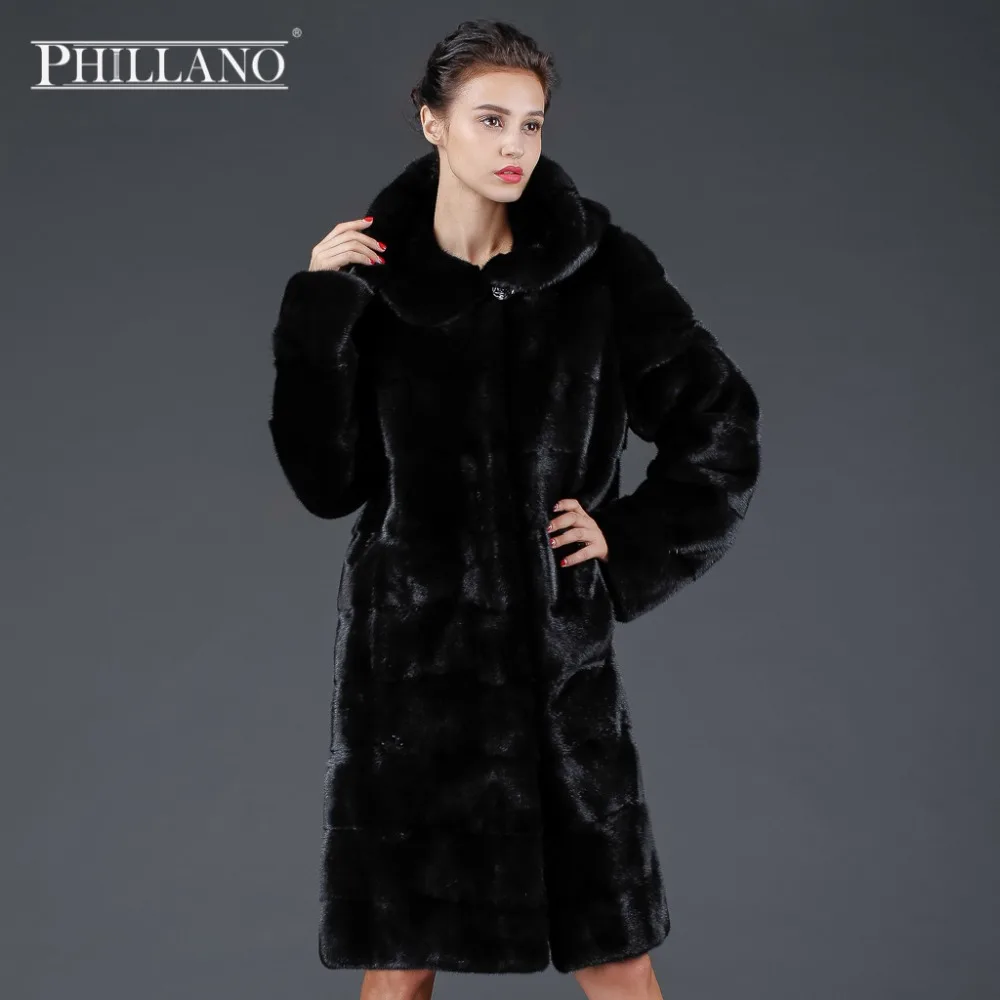 Продажа PHILLANO Шубы Из Натурального Меха Норки Скандинавия Дания Мех Зимнее Пальто