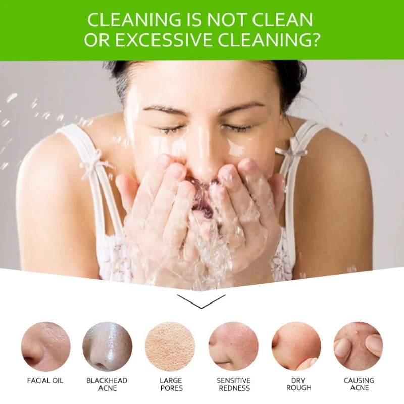 100 г алоэ вера Очищающий Гель очищающий гель Чистый глубокий и мягкий контроль