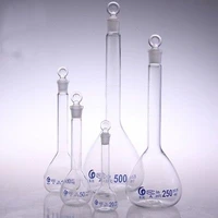 2000ml graduated labrotary glass liquid volumetric flask with glass stopper