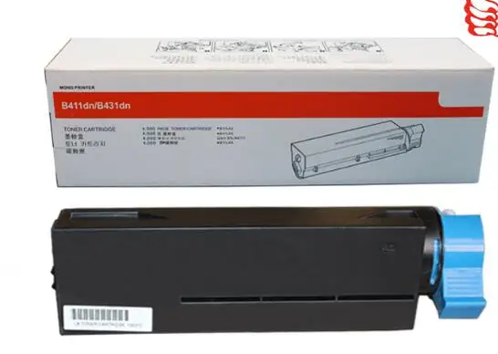 New compatible white powder toner cartridge for OKI B411 B411dn B431 B431dn | Компьютеры и офис