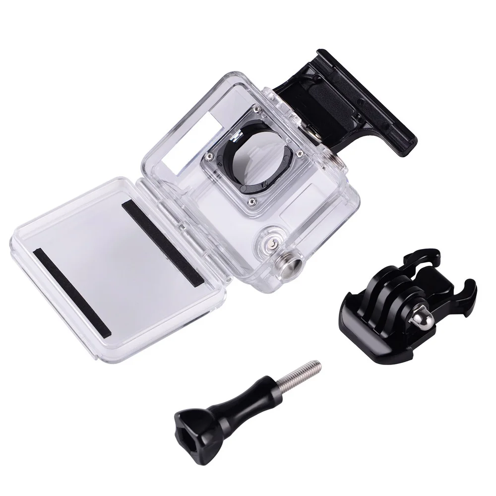 Защитный чехол с боковым отверстием для GoPro Hero 3 + 4|case hero 3|gopro goprocase gopro 4 |