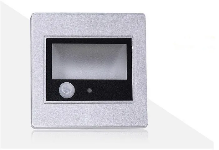 Светодиодный светильник для лестницы с датчиком движения и ИК встроенная