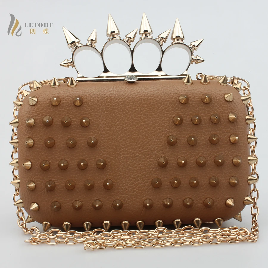 Новинка 2017 года модные женские туфли вечерняя сумочка BS010 клатч сумка заклепки