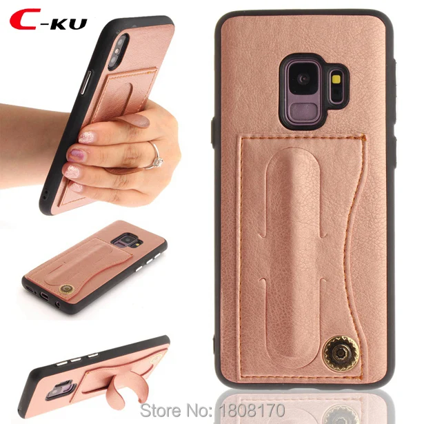 C Ku ID Кредитные карты слот коробка Стенд кожаный чехол для Huawei P Smart Mate10 Lite P20 P8 2017 P10