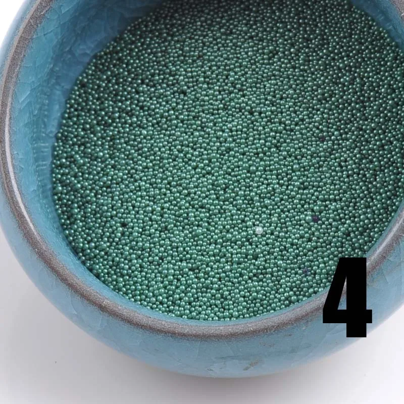 0 1-0 5 мм 3d Крошечные стеклянные икры художественные шарики конфетного цвета