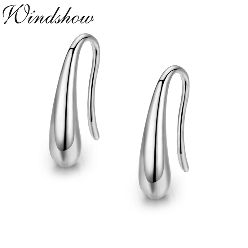 Женские и детские серьги капельки Orecchini Aros Ares boucle d'oreille маленькие висячие из