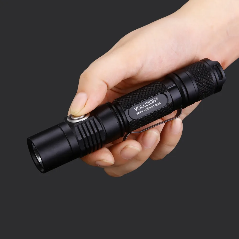 VOLLSION MR12 CREE XP-L2 Карманный USB Перезаряжаемый и заряжаемый тактический фонарь