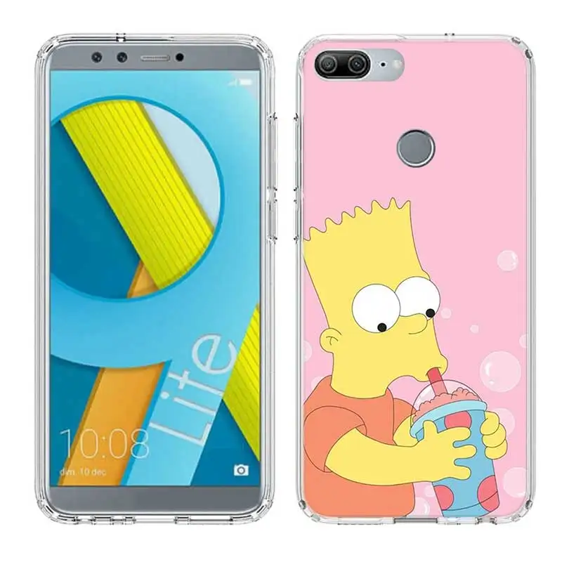 Симпсоны Fundas силиконовый чехол для телефона для huawei Honor 20 Pro 10 9 lite 8X 8A 20i 8C 8S V20 Y5 Y6 Y7 Y9 крышка