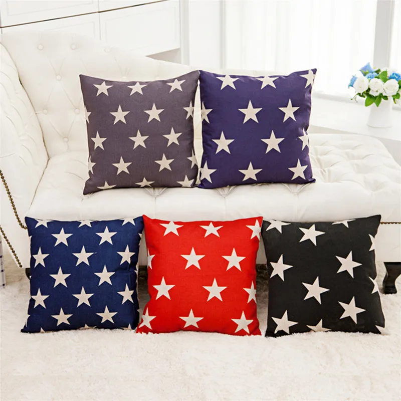 Бесплатная доставка 1 шт./партия Подушка звезда заказной диван Декоративная