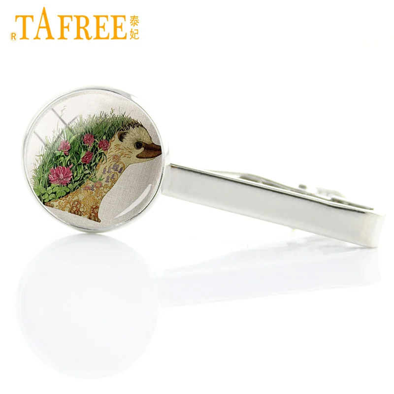 TAFREE новые прекрасные разнообразные Зажимы для галстука Ежик мужские аксессуары