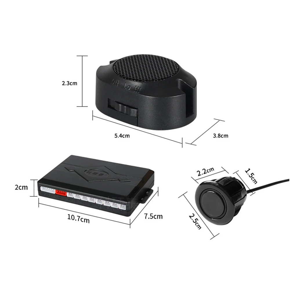Парктроник OkeyTech OBD с 4 автоматическими датчиками парковки автоматический