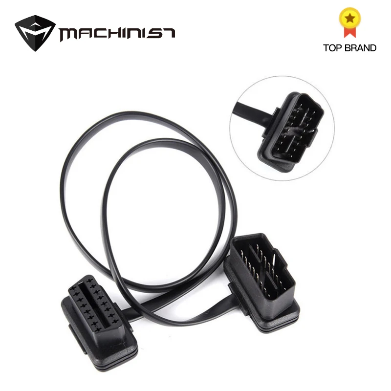 Кабель 16 Pin 8-ядерный OBD 2 разветвитель адаптер кабель-удлинитель Мужской к женскому разъему OBD2 на Интерфейс линии