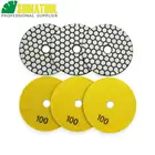 6 шт., алмазные шлифовальные диски SHDIATOOL, 100 мм, #100 дюйма