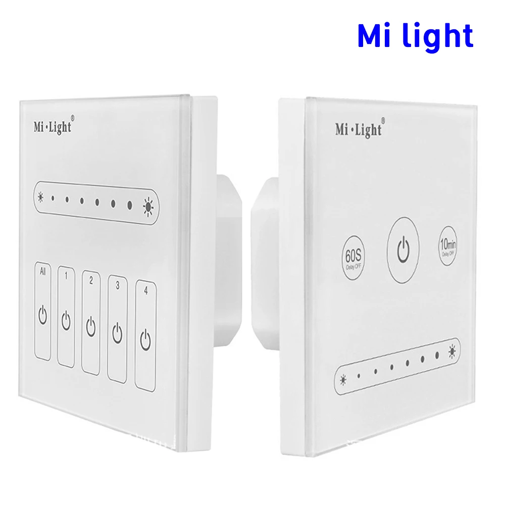 BSOD Led панель контроллер Milight L1 L4 диммер Контроль яркости 1 канал 4 канала настенная