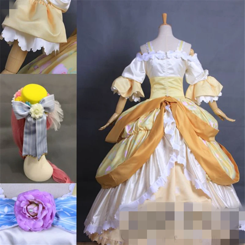 Аниме карнавальный костюм Lovelive бальное платье Awaken Eli Ayase Nico Yazawa Umi Sonoda Kotori Minami Rin Hoshizora платье полный комплект Z