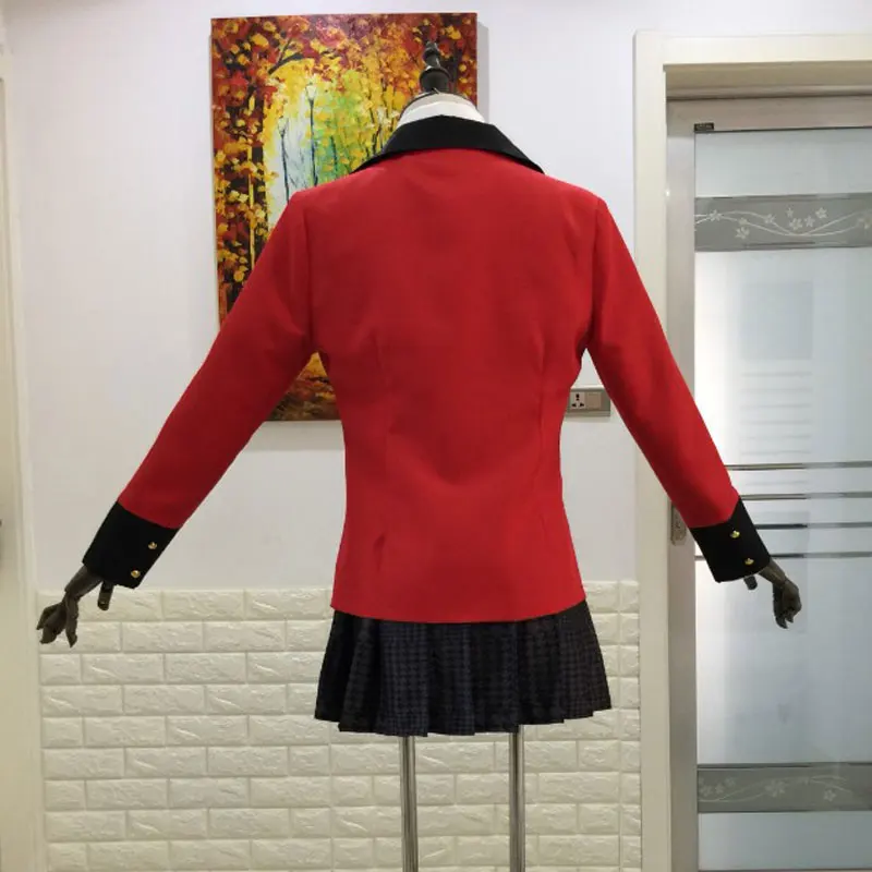 Костюм для косплея Kakegurui компульсивный игровой костюм Momobami Ririka Igarashi Sayaka Jabami Yumeko| |