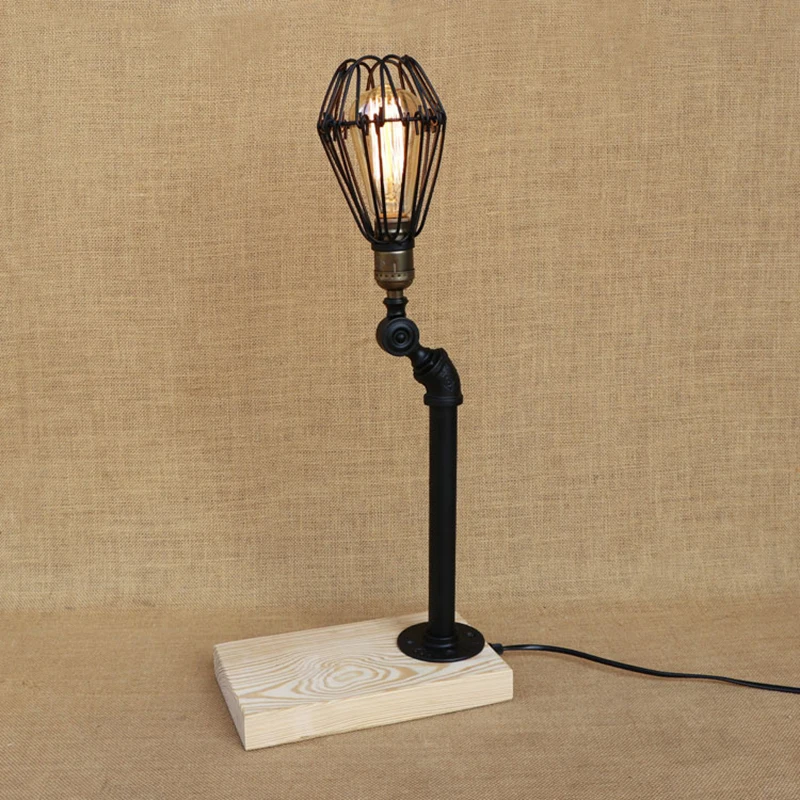 Современная настольная лампа в стиле лофт светодиодная/лампа Эдисона
