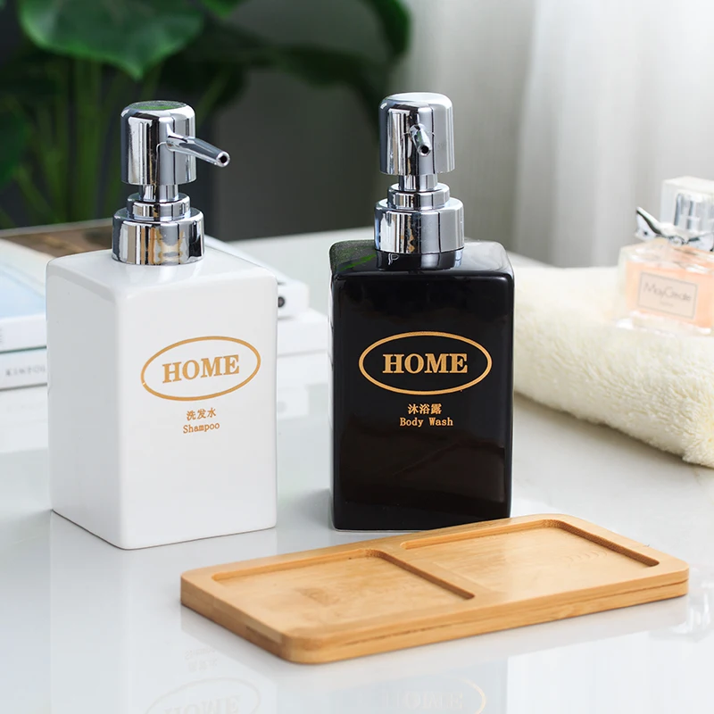 Северная Европа бутылка Creramics диспенсер для мыла набор Bathtoom аксессуары рук | Дом и