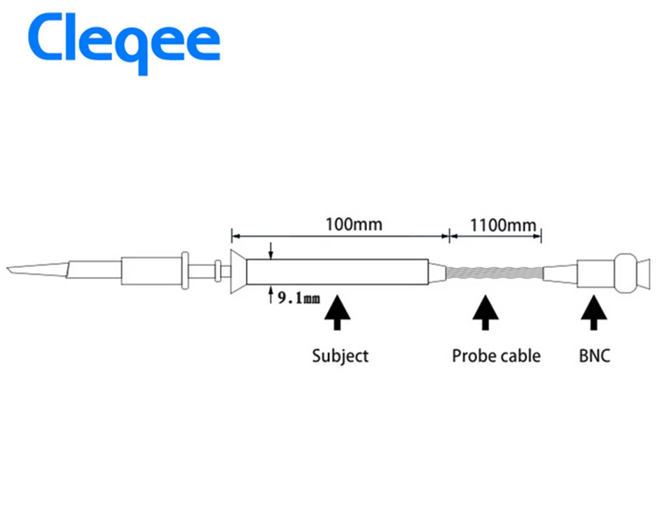 Cleqee высокое качество серия P2000 фотосессия ~ 200 фотоэлемент для Tektronix HP X1/X10 P2060 P2100