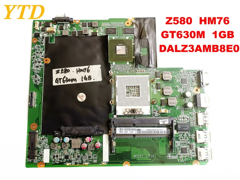 Оригинальная материнская плата для ноутбука Lenovo Z580 HM76 GT630M 1 ГБ DALZ3AMB8E0