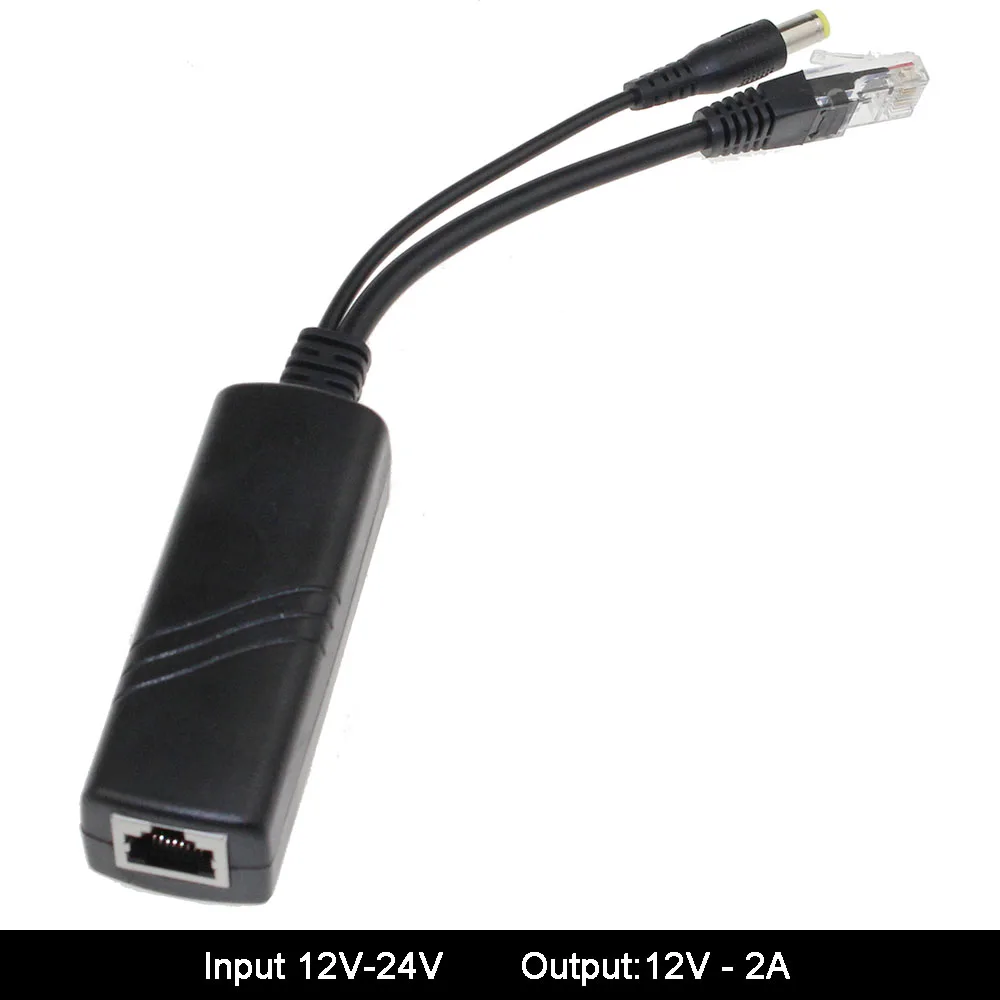 POE разветвитель 24 В постоянного тока 12 В/1 5 2 А 15 4 Вт|poe splitter injector|injector injectorinjector poe |