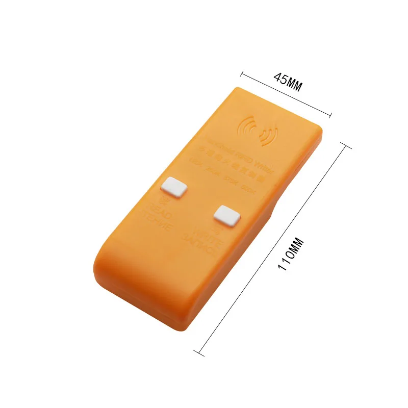 Handheld 125/250/375/500KHz RFID ID Card Writer/Copier Duplicator + 3pcs Writable EM4305 Key Cards T5577 | Безопасность и защита