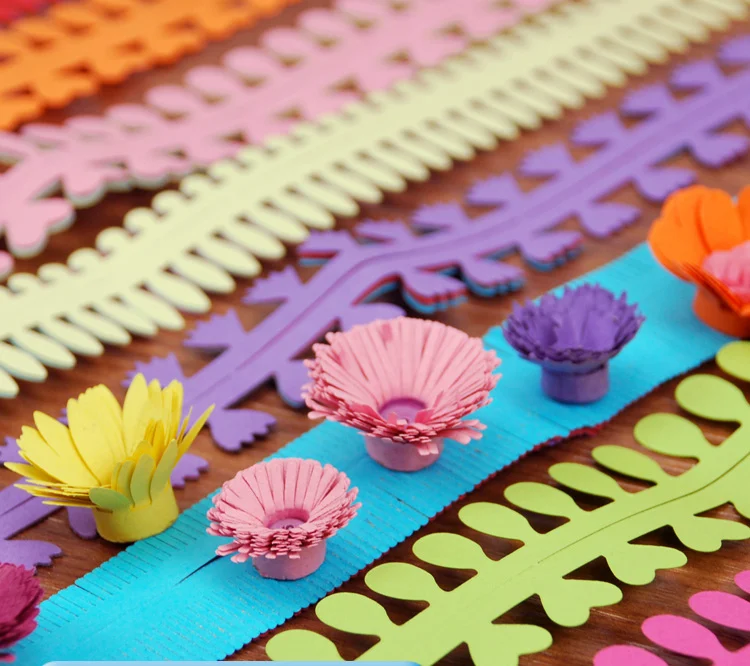 252 шт. бумажные Квиллинг цветы в полоску разные виды бумаги материал ручной